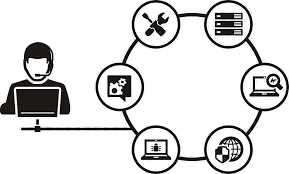 Network and IT Support Icon